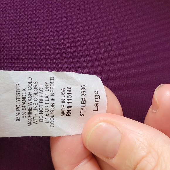 Purple dress size large - Picture 4 of 4